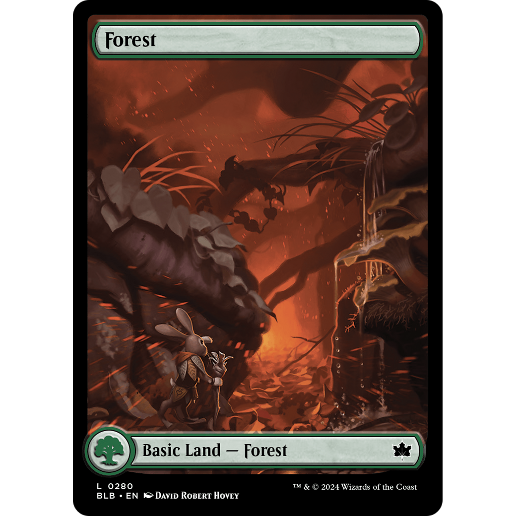 Forest (BLB-280) - Bloomburrow Foil