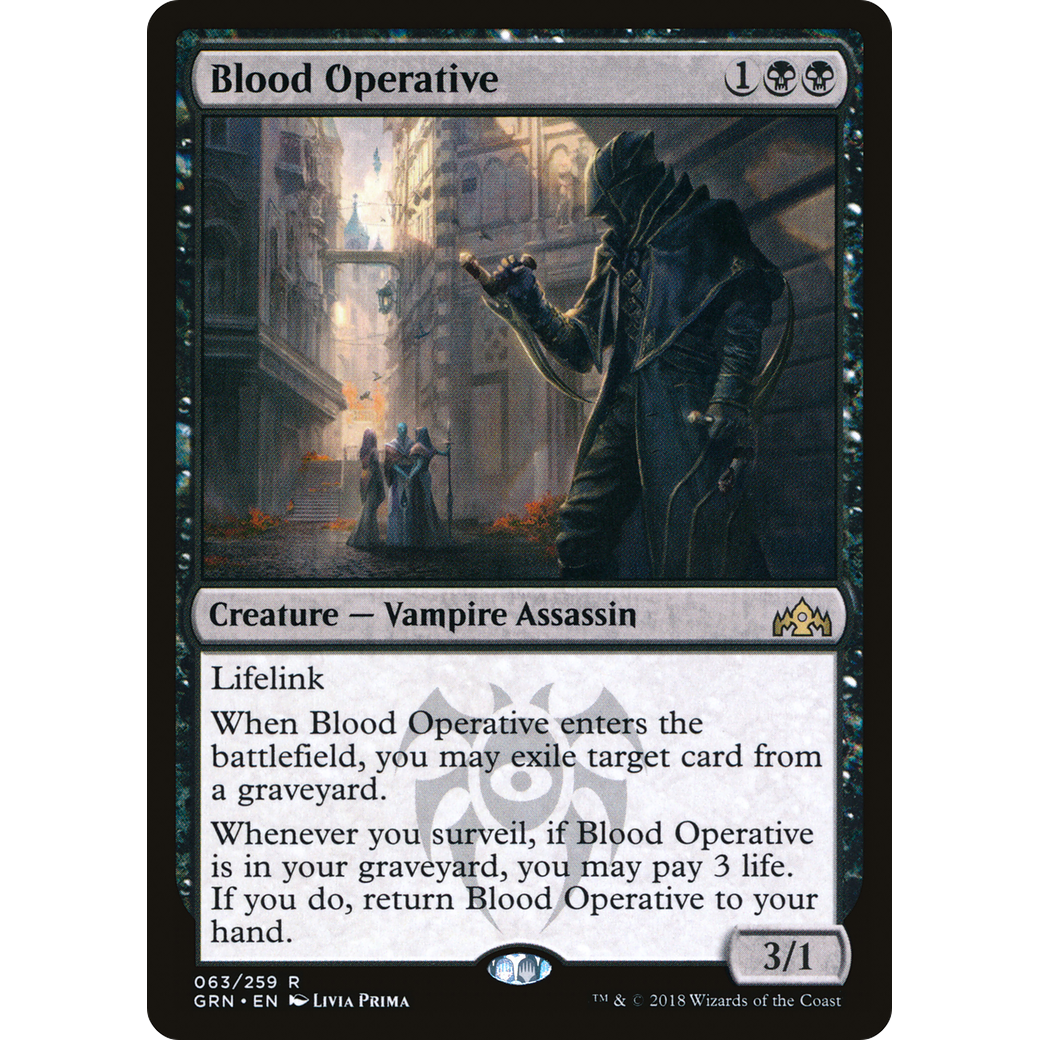 Blood Operative (GRN-063) - Guilds of Ravnica