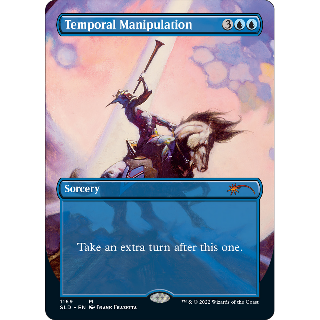 Temporal Manipulation (SLD-1169) - Secret Lair Drop (Borderless) Foil