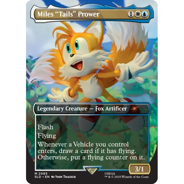 Magic the Gathering: Secret Lair X Sonic the Hedgehog: Friends and Foes - Non-Foil