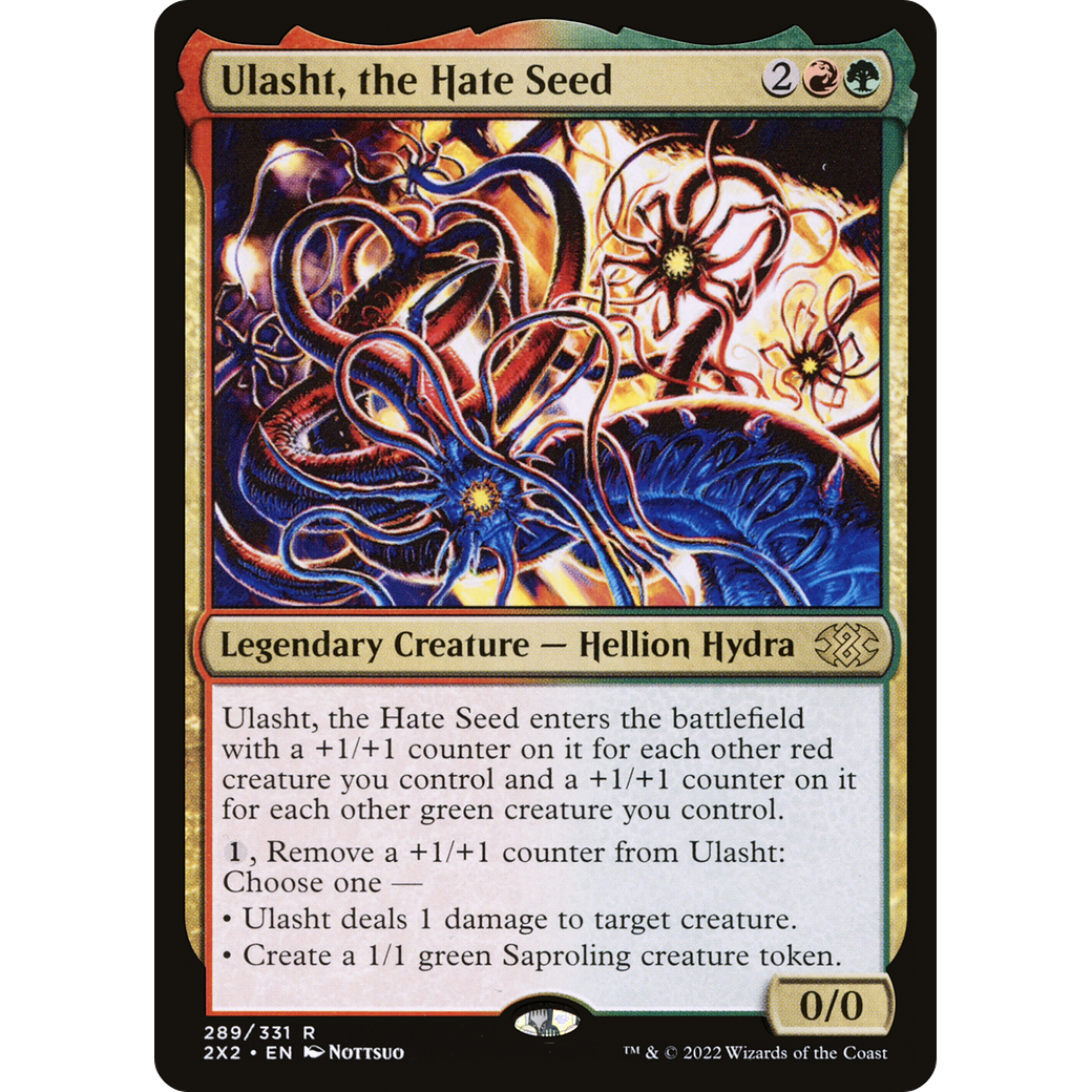 Ulasht, the Hate Seed (2X2-289) - Double Masters 2022 Foil