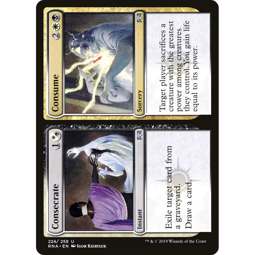 Consecrate // Consume (RNA-224) - Ravnica Allegiance