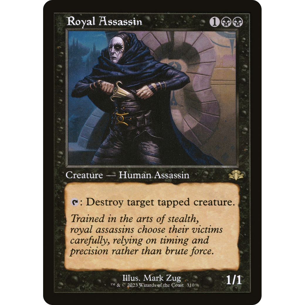 Royal Assassin (Retro Frame) (DMR-310) - Dominaria Remastered Foil