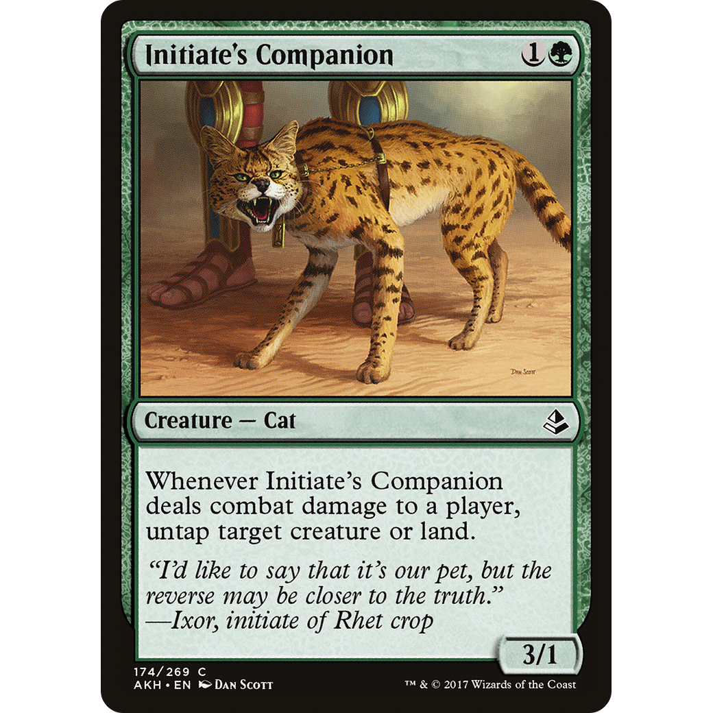 Initiate's Companion (AKH-174) - Amonkhet