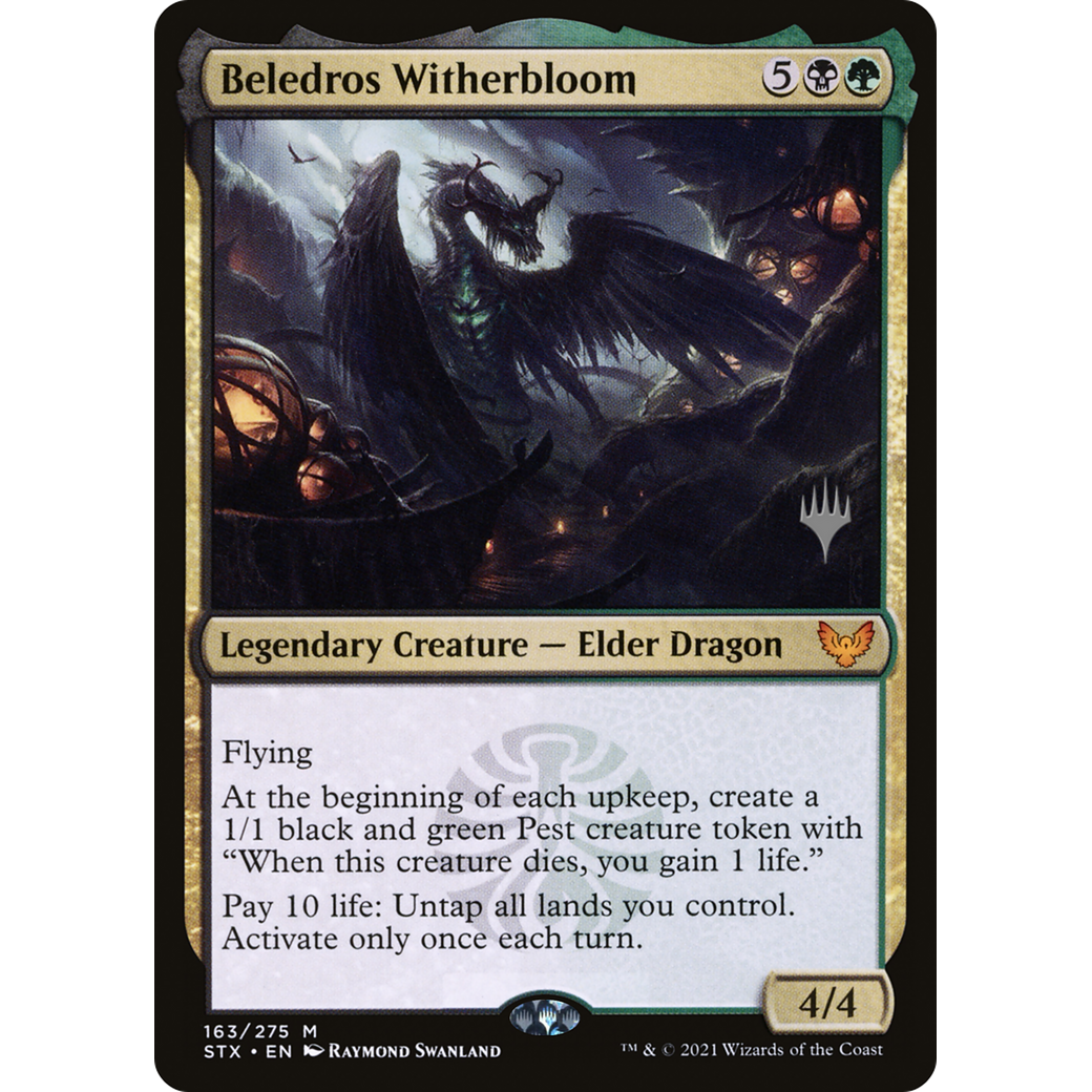 Beledros Witherbloom (PPSTX-163) - Strixhaven: School of Mages Promos