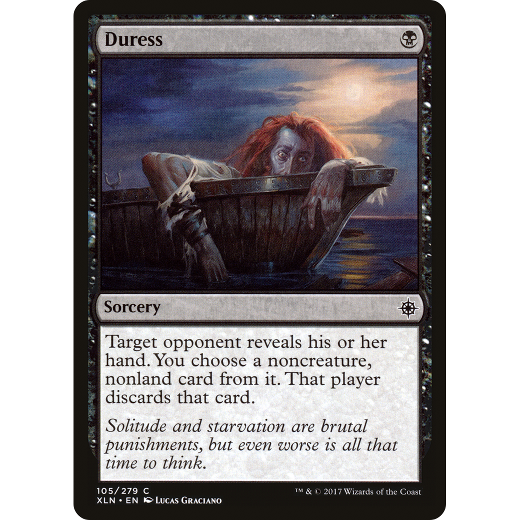 Duress (XLN-105) - Ixalan Foil