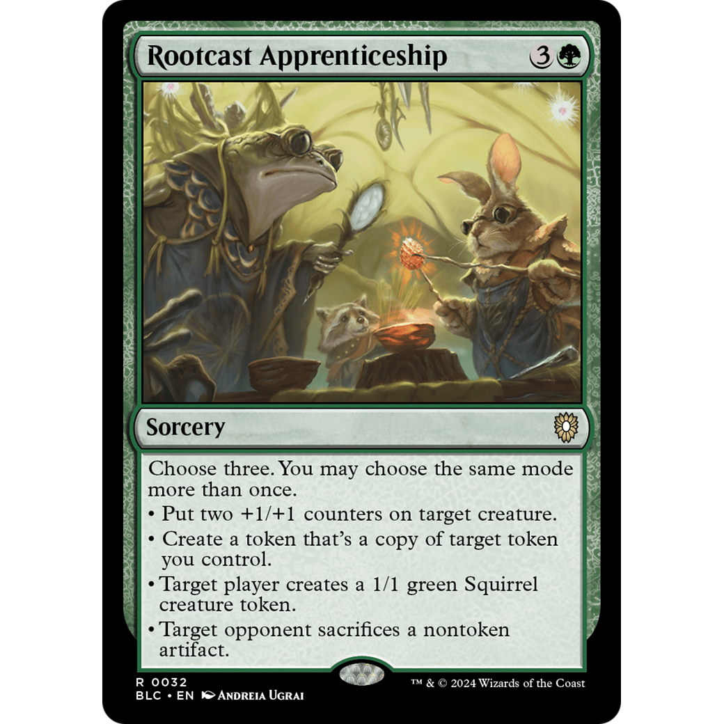 Rootcast Apprenticeship (BLC-032) - Bloomburrow Commander