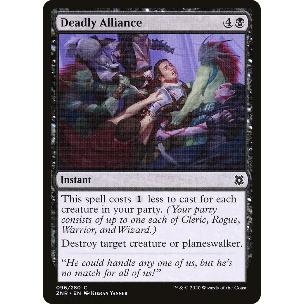 Deadly Alliance (ZNR-096) - Zendikar Rising
