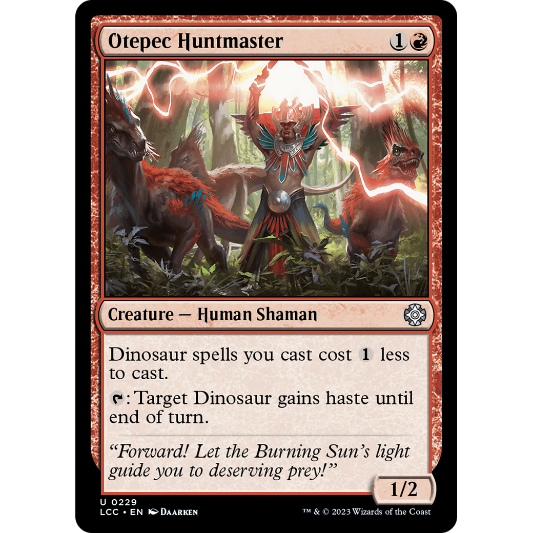 Otepec Huntmaster (LCC-229) - The Lost Caverns of Ixalan Commander