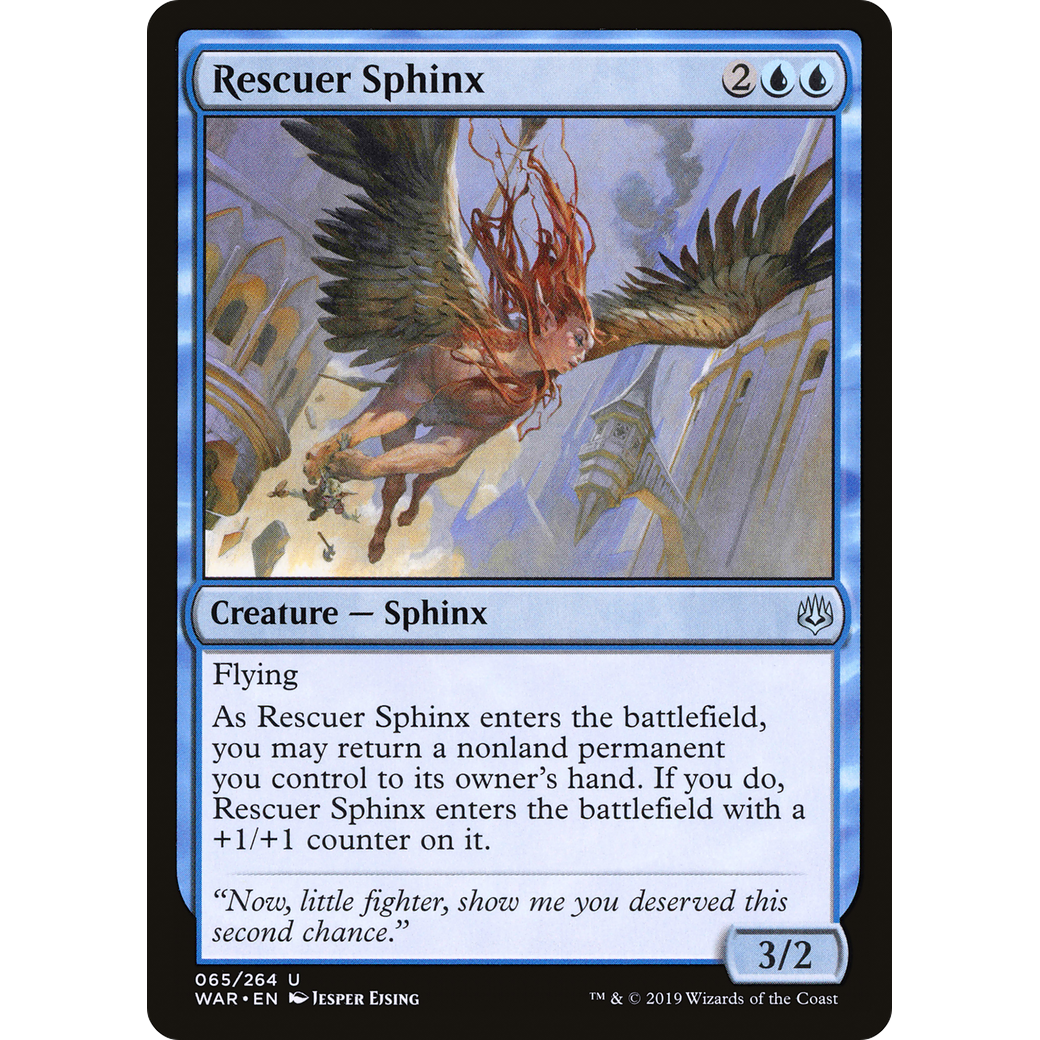Rescuer Sphinx (WAR-065) - War of the Spark