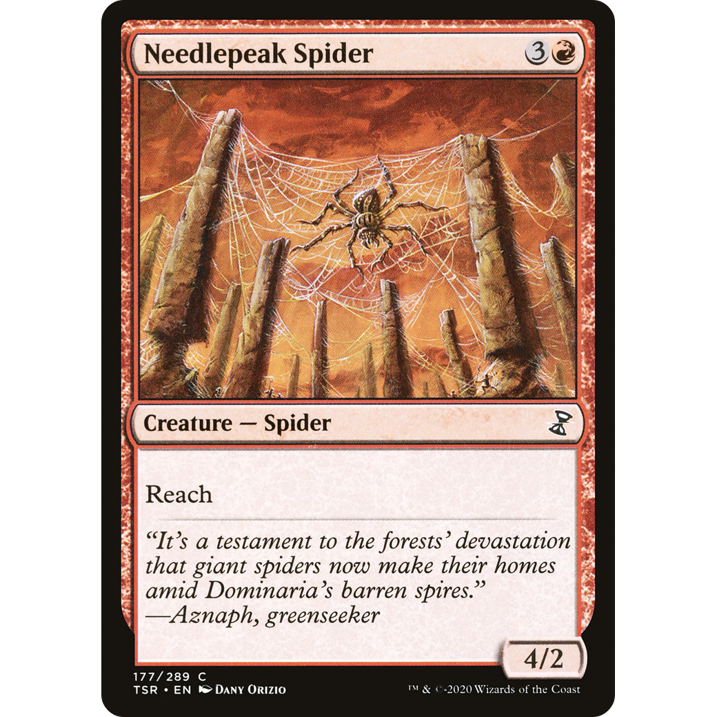 Needlepeak Spider (TSR-177) - Time Spiral Remastered