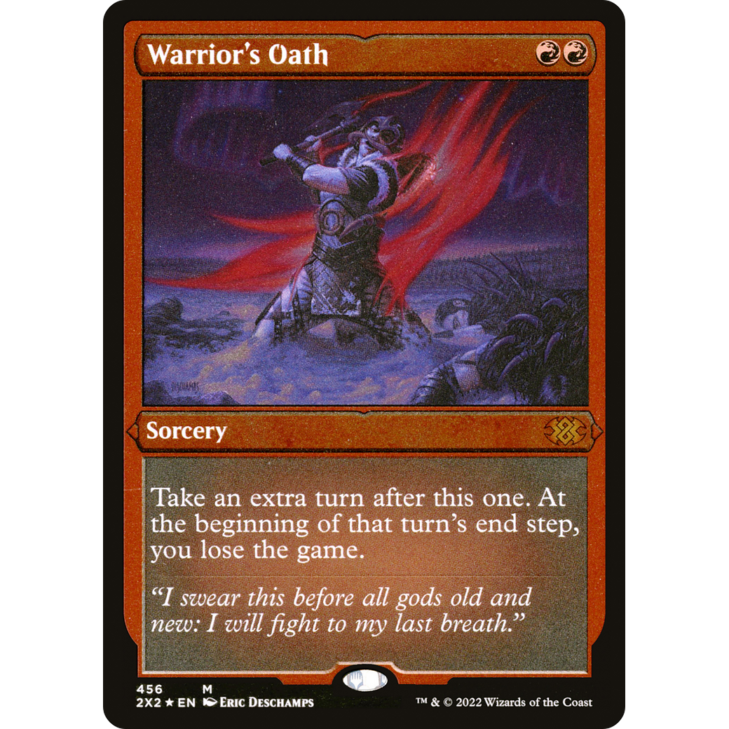 Warrior's Oath (Foil Etched) (2X2-456) - Double Masters 2022 Foil