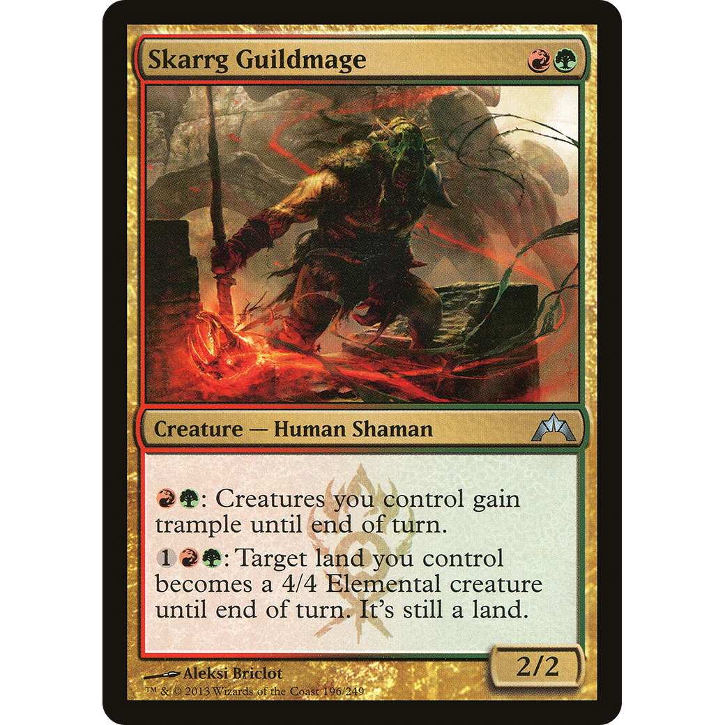 Skarrg Guildmage (GTC-196) - Gatecrash Foil