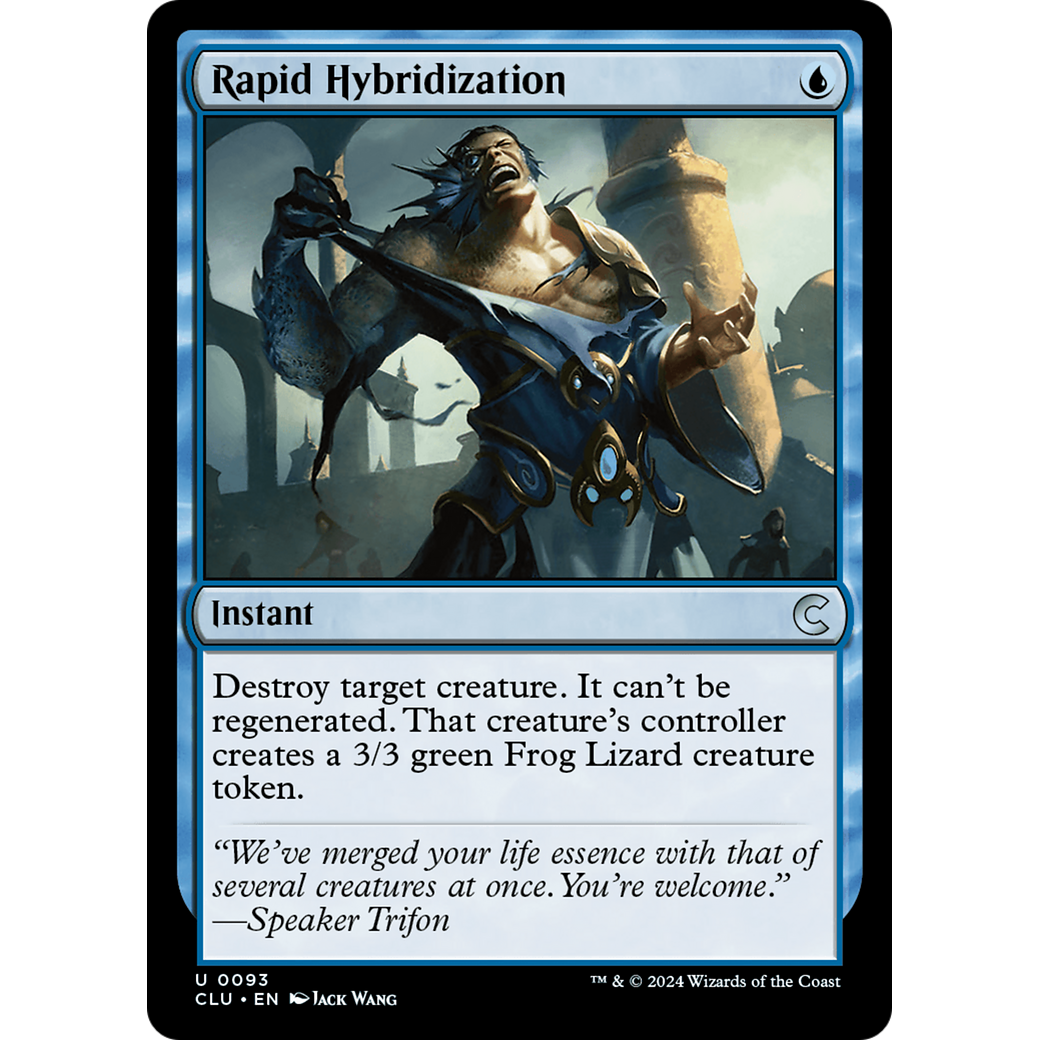 Rapid Hybridization (CLU-093) - Ravnica: Clue Edition