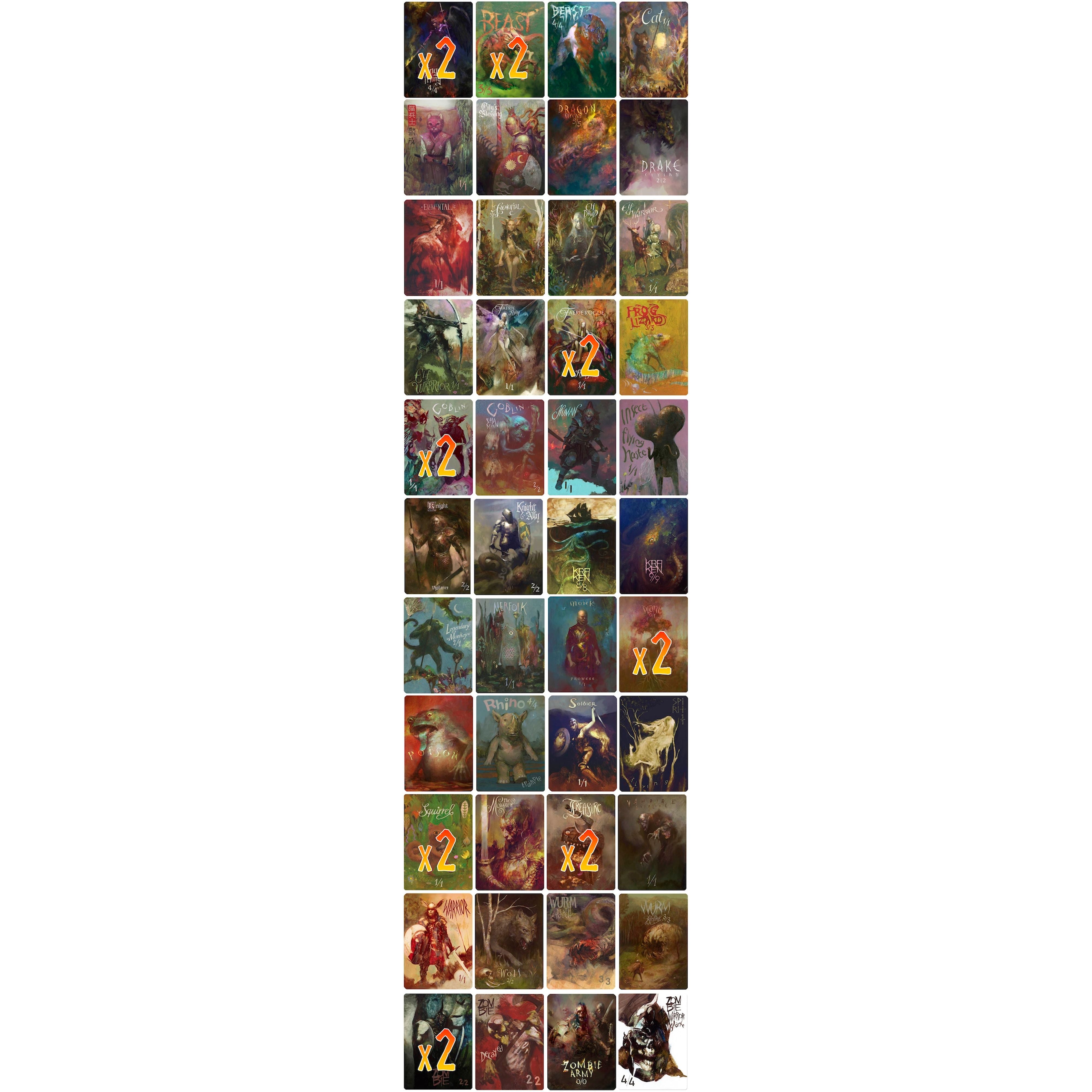 Nils Hamm's Premium Foil Token Set