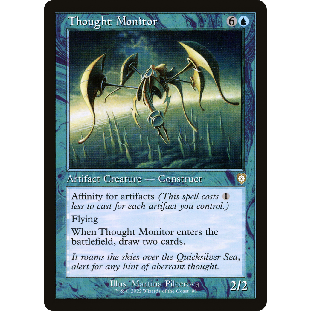 Thought Monitor (Retro Frame) (BRC-098) - The Brothers' War Commander