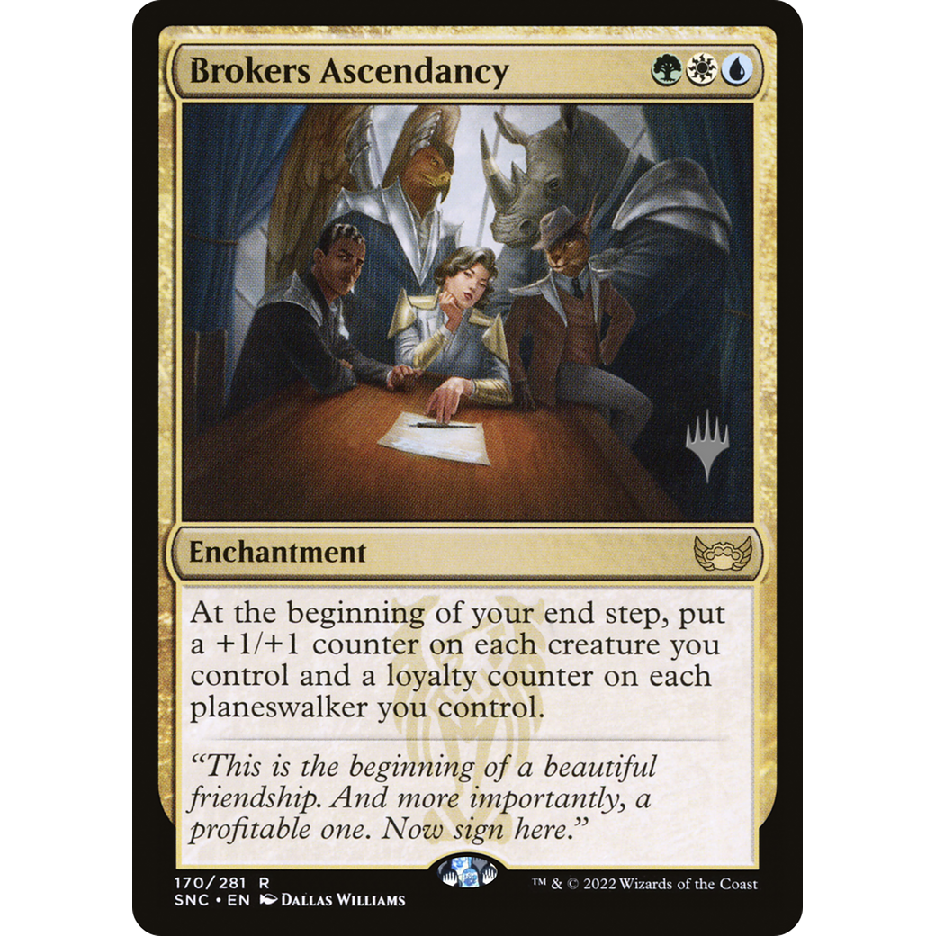 Brokers Ascendancy (PPSNC-170) - Streets of New Capenna Promos