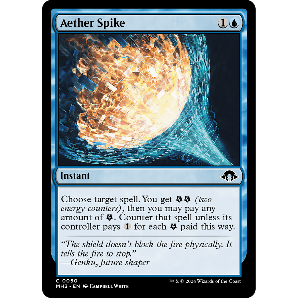 Aether Spike (MH3-050) - Modern Horizons 3 Foil
