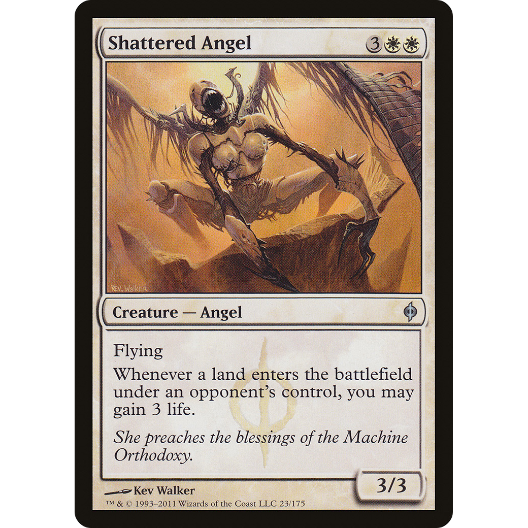 Shattered Angel (NPH-023) - New Phyrexia Foil