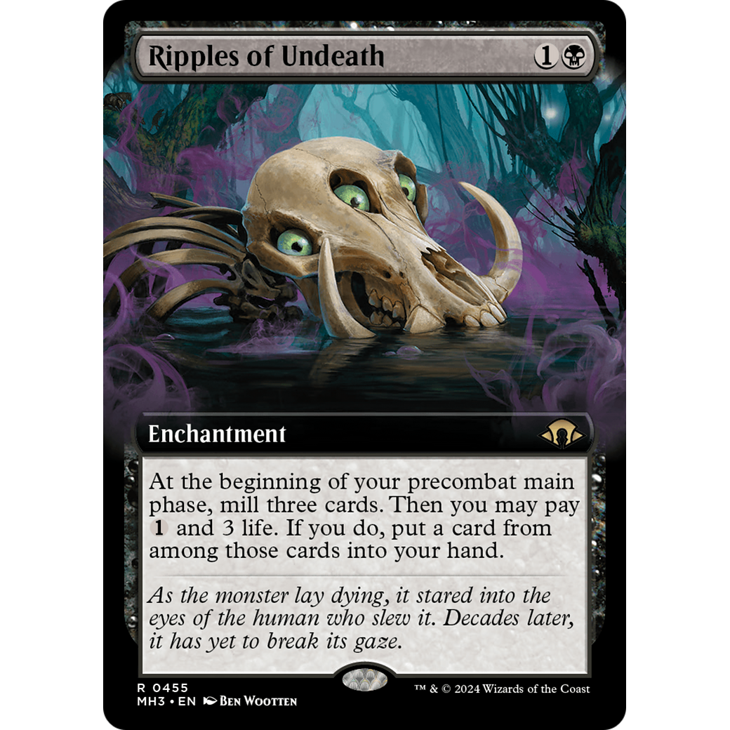 Ripples of Undeath (MH3-455) - Modern Horizons 3: (Extended Art)