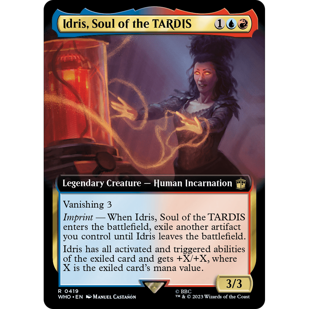 Idris, Soul of the TARDIS (Extended Art) (WHO-419) - Doctor Who: (Extended Art) Foil