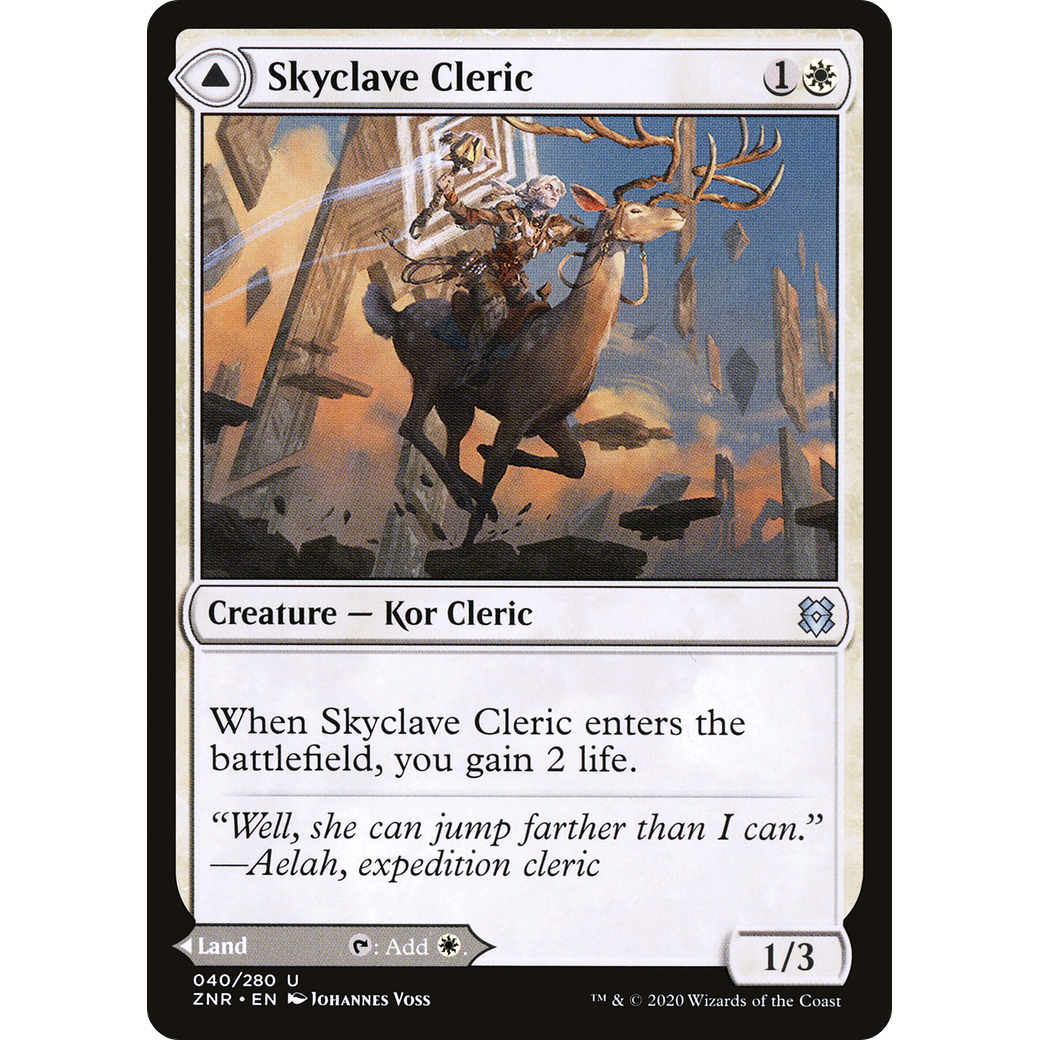Skyclave Cleric (ZNR-040) - Zendikar Rising