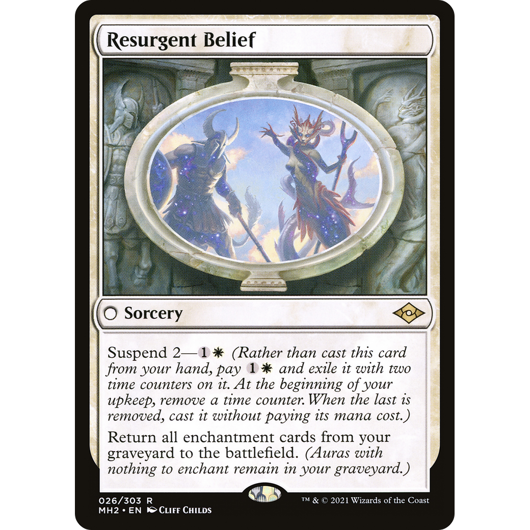 Resurgent Belief (MH2-026) - Modern Horizons 2 Foil