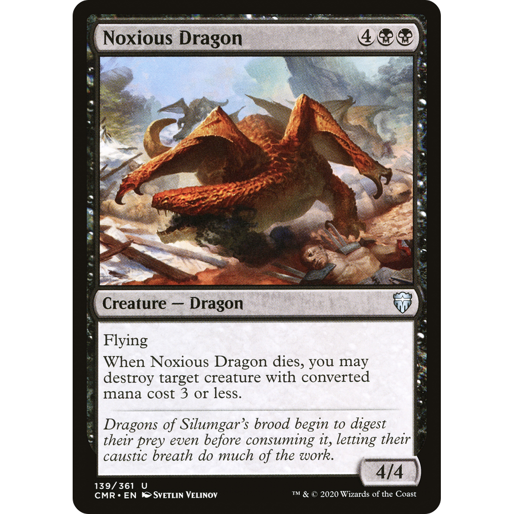 Noxious Dragon (CMR-139) - Commander Legends