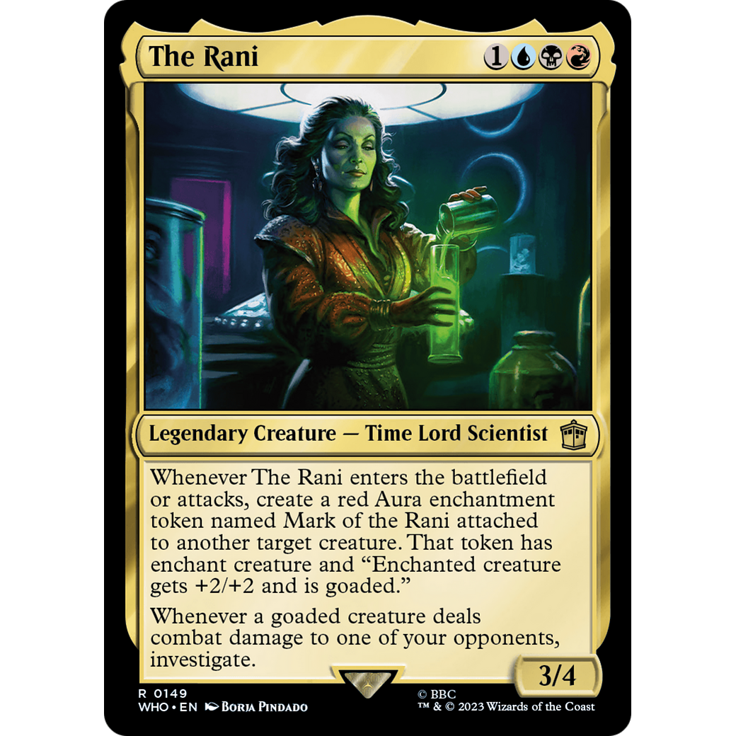 The Rani (WHO-149) - Doctor Who Foil