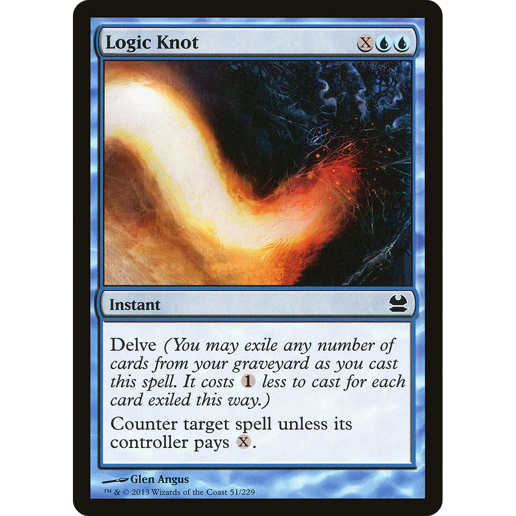 Logic Knot (MMA-051) - Modern Masters Foil