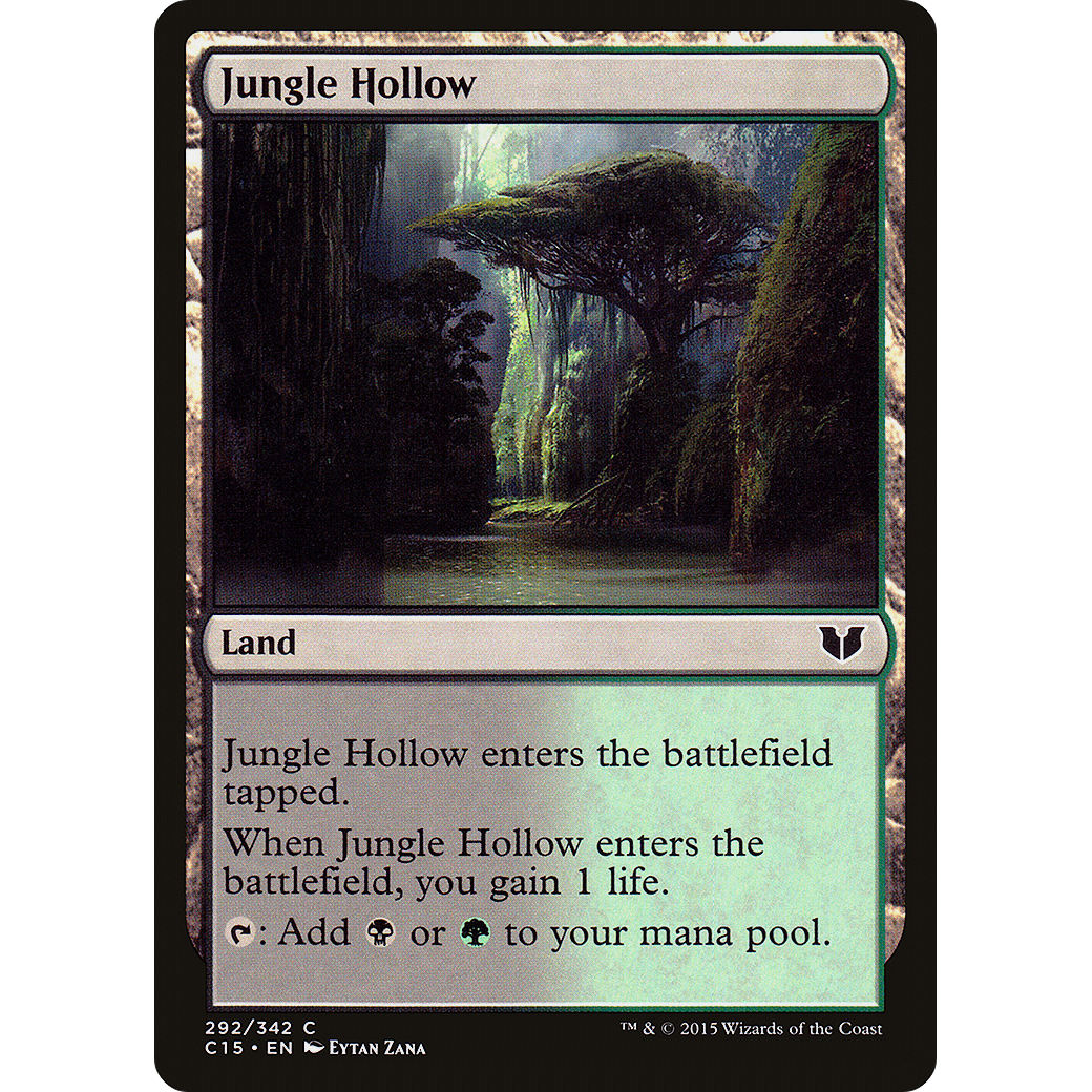 Jungle Hollow (C15-292) - Commander 2015