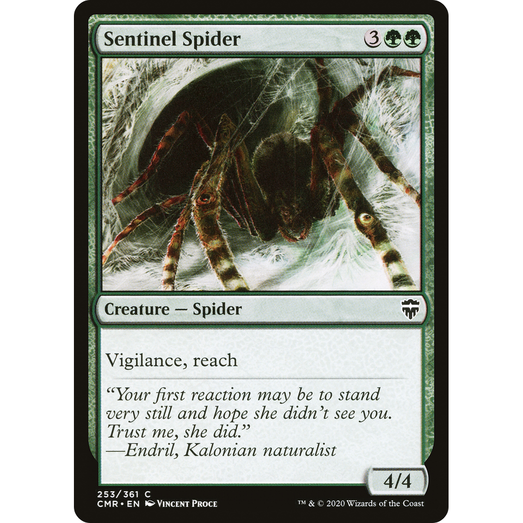 Sentinel Spider (CMR-253) - Commander Legends