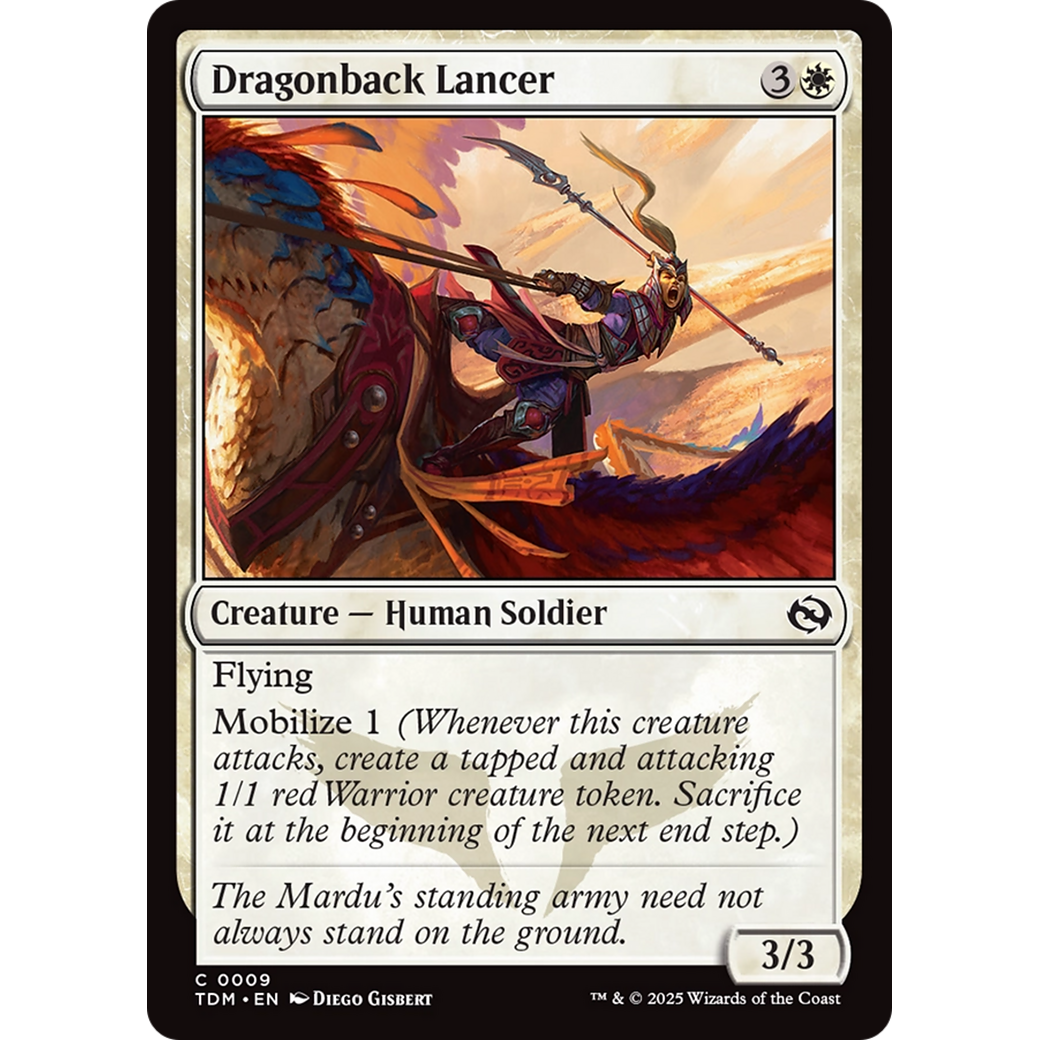 Dragonback Lancer (TDM-009) - Tarkir: Dragonstorm