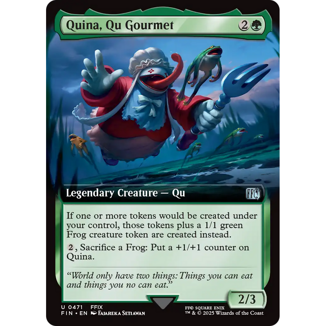 Quina, Qu Gourmet (FIN-471) - FINAL FANTASY: (Extended Art)
