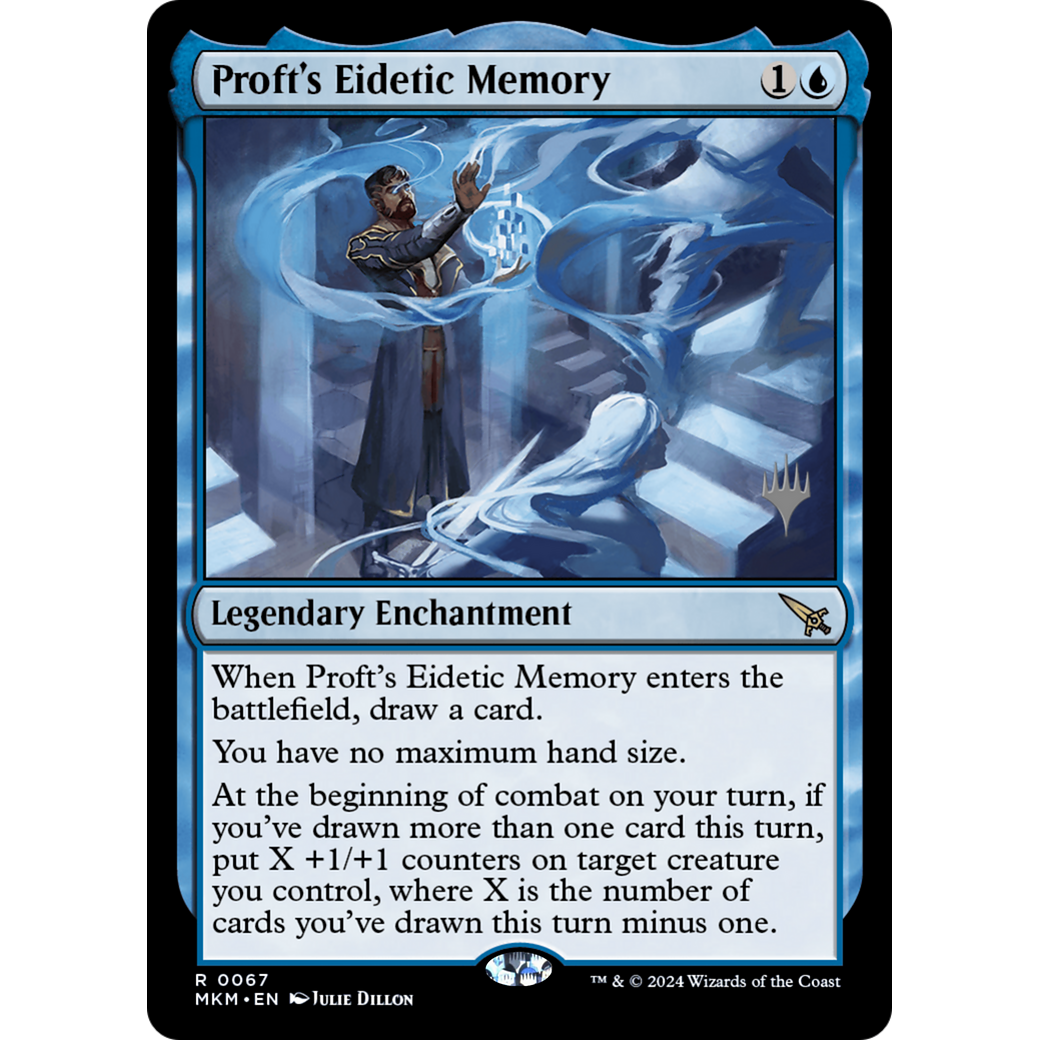 Proft's Eidetic Memory (PPMKM-67P) - Murders at Karlov Manor Promos Foil