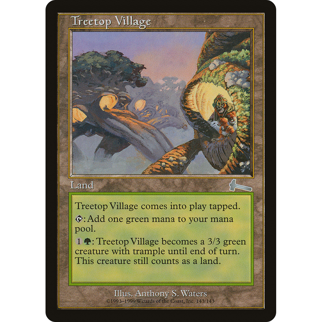 Treetop Village (ULG-143) - Urza's Legacy