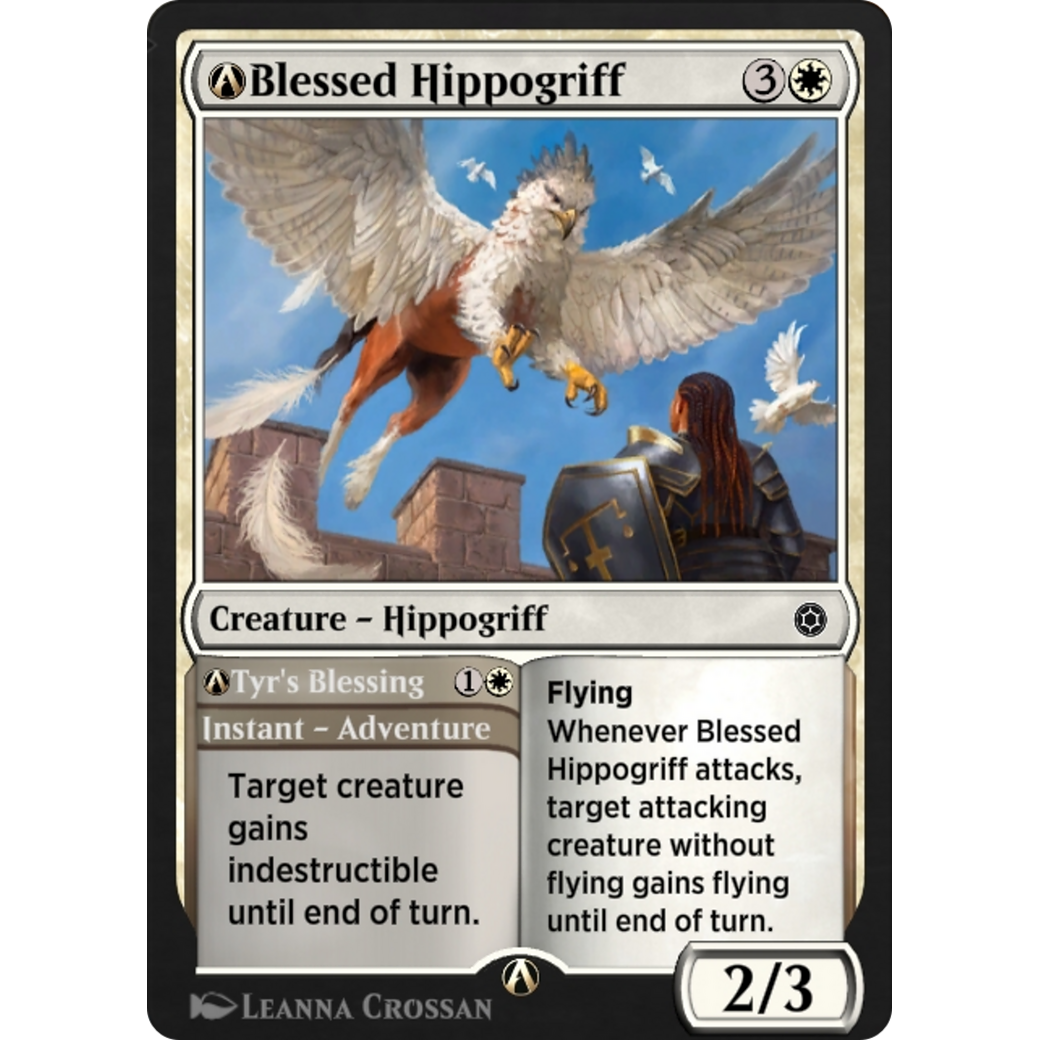 A-Blessed Hippogriff // A-Tyr's Blessing (HBG-A-85) - Alchemy Horizons: Baldur's Gate
