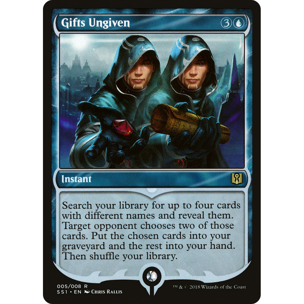 Gifts Ungiven (SS1-005) - Signature Spellbook: Jace Foil