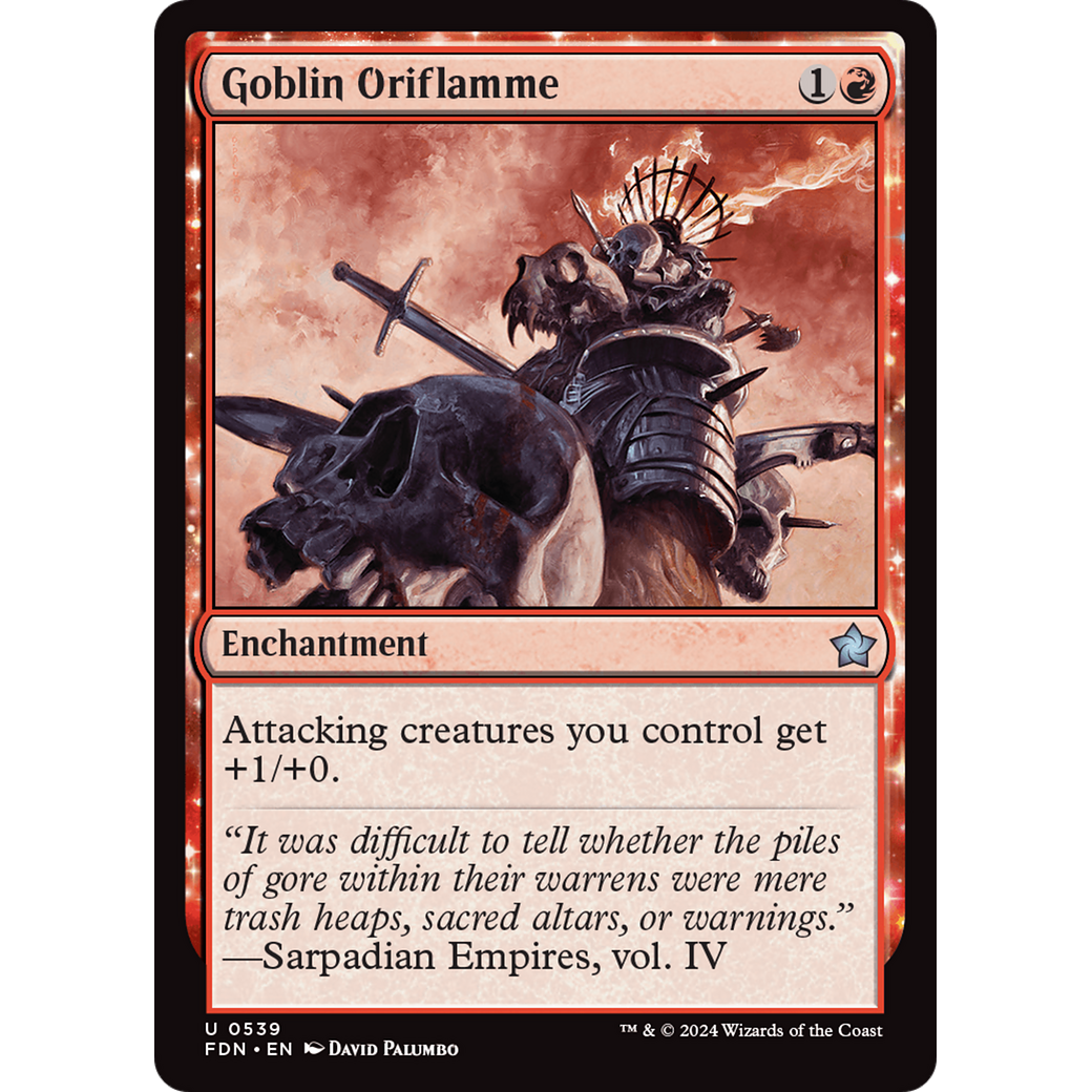 Goblin Oriflamme (FDN-539) - Foundations