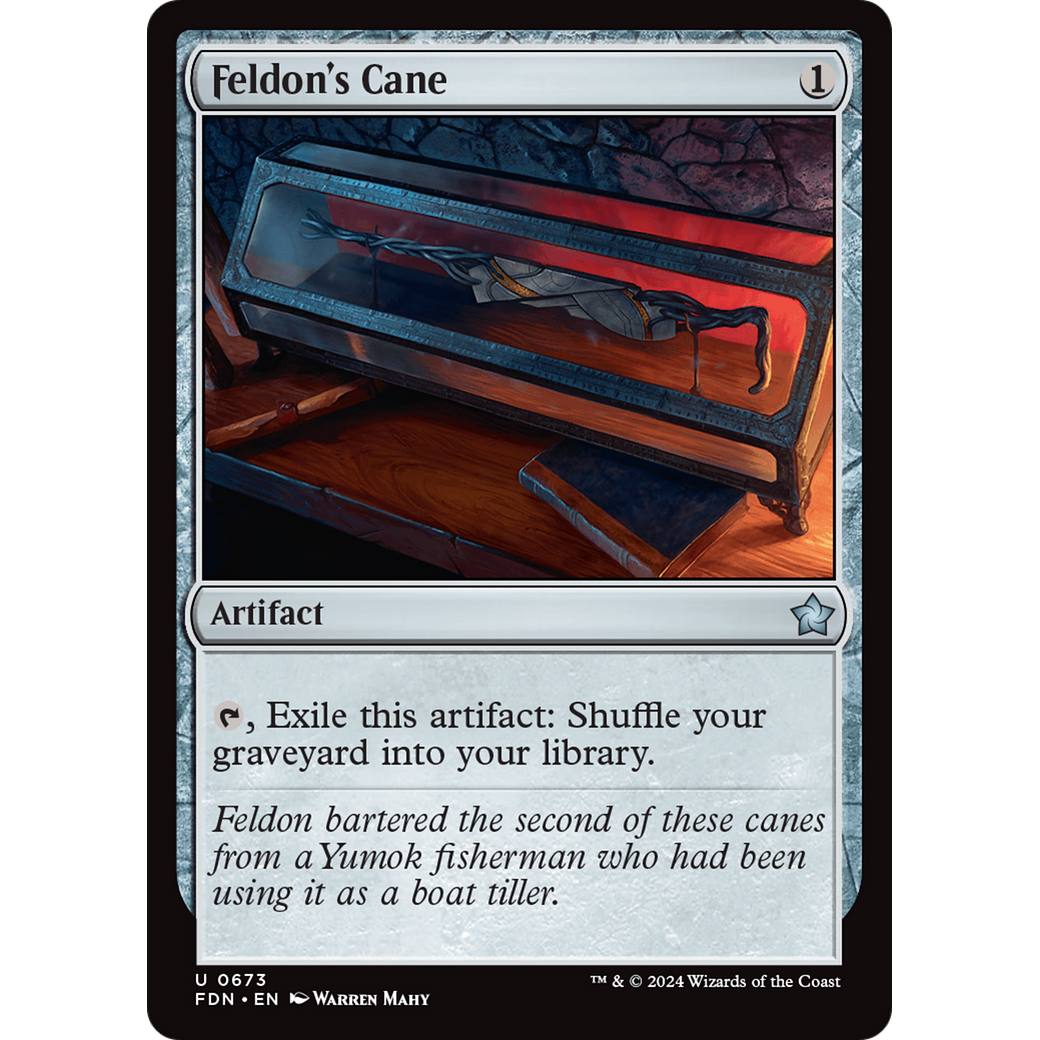 Feldon's Cane (FDN-673) - Foundations