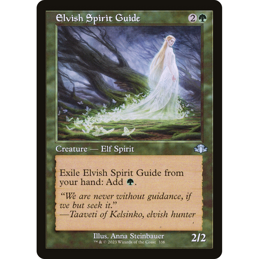 Elvish Spirit Guide (Retro Frame) (DMR-338) - Dominaria Remastered