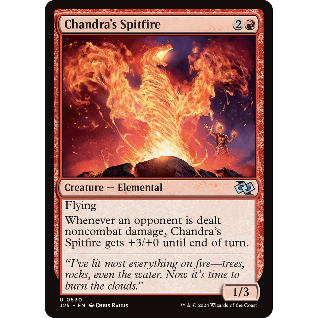 Chandra's Spitfire (J25-530) - Foundations Jumpstart