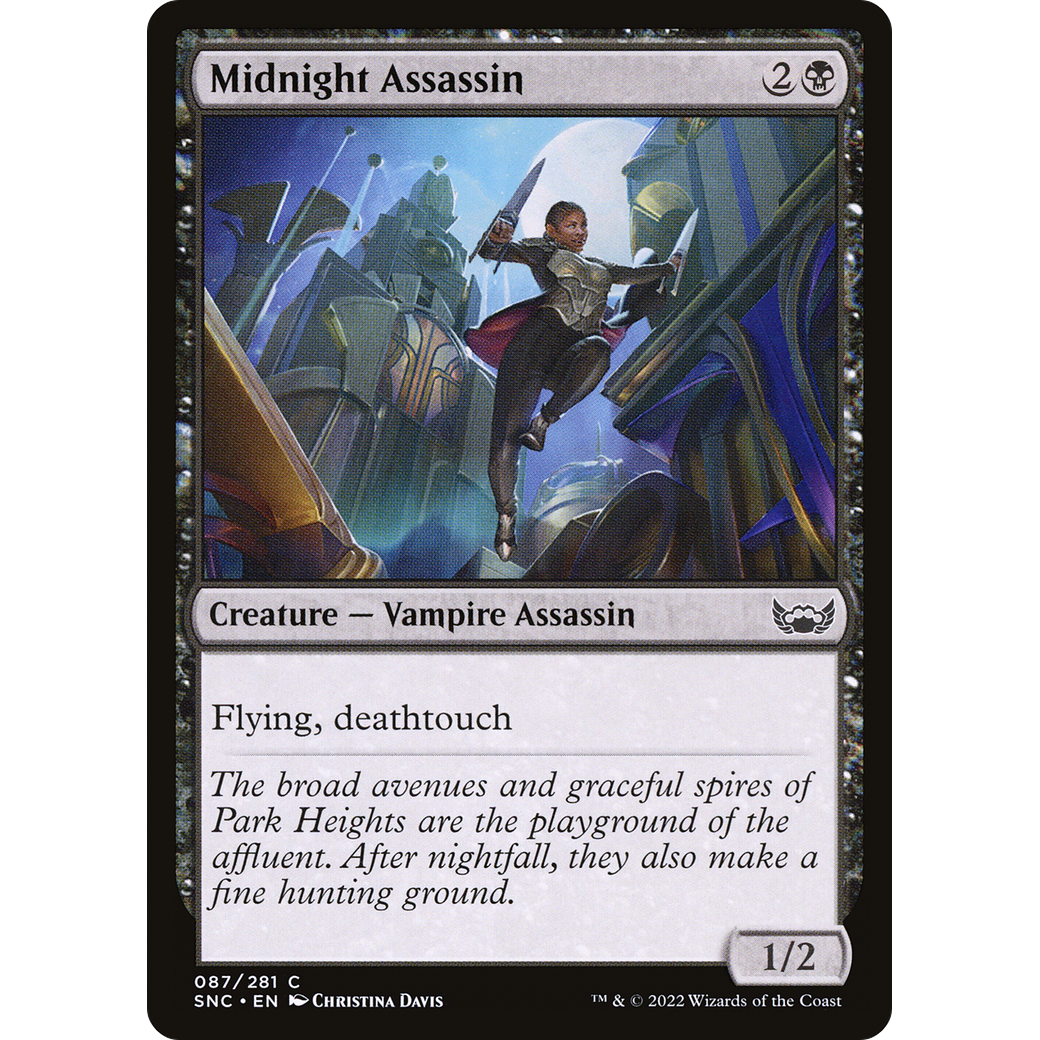 Midnight Assassin (SNC-087) - Streets of New Capenna Foil