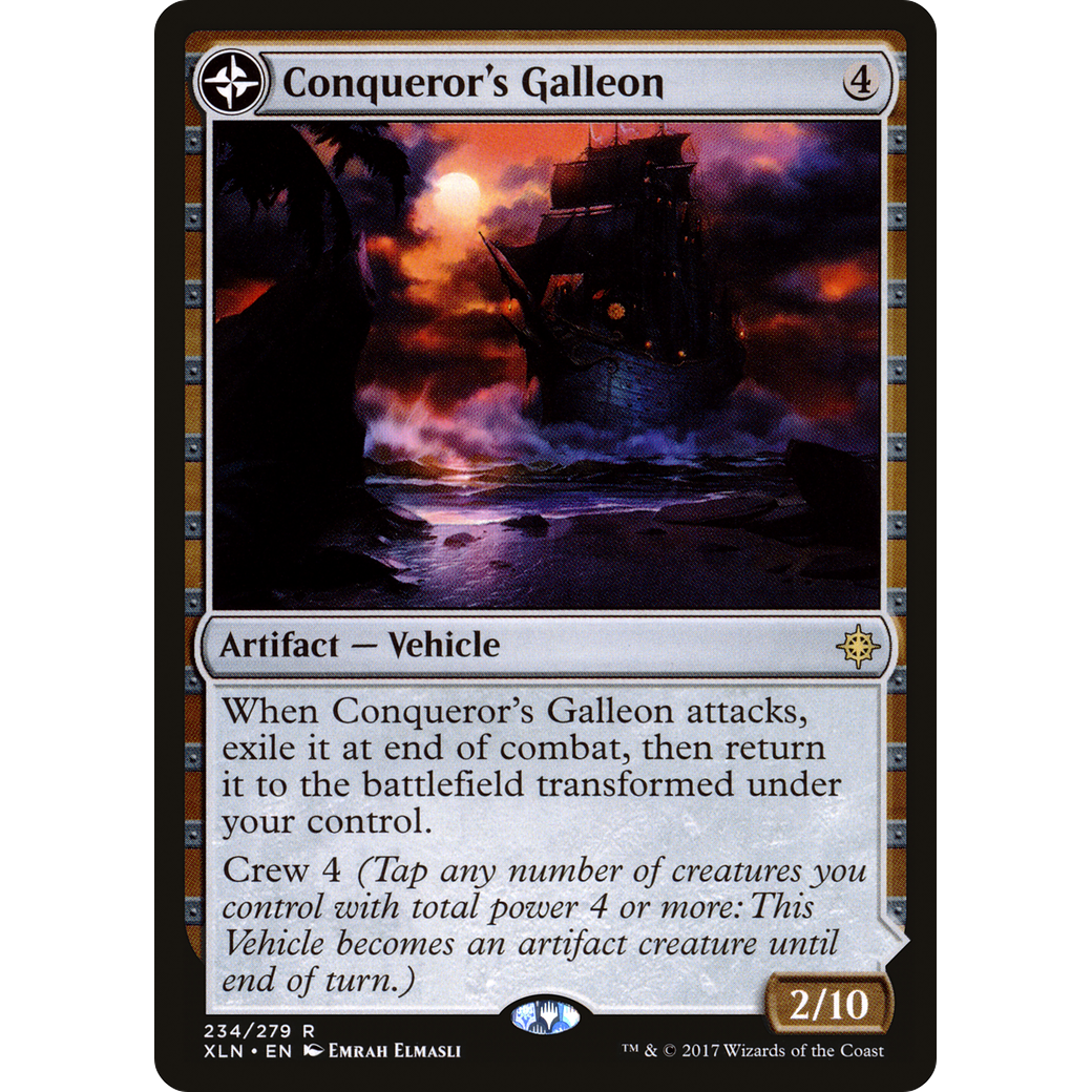 Conqueror's Galleon (XLN-234) - Ixalan: (compasslanddfc)