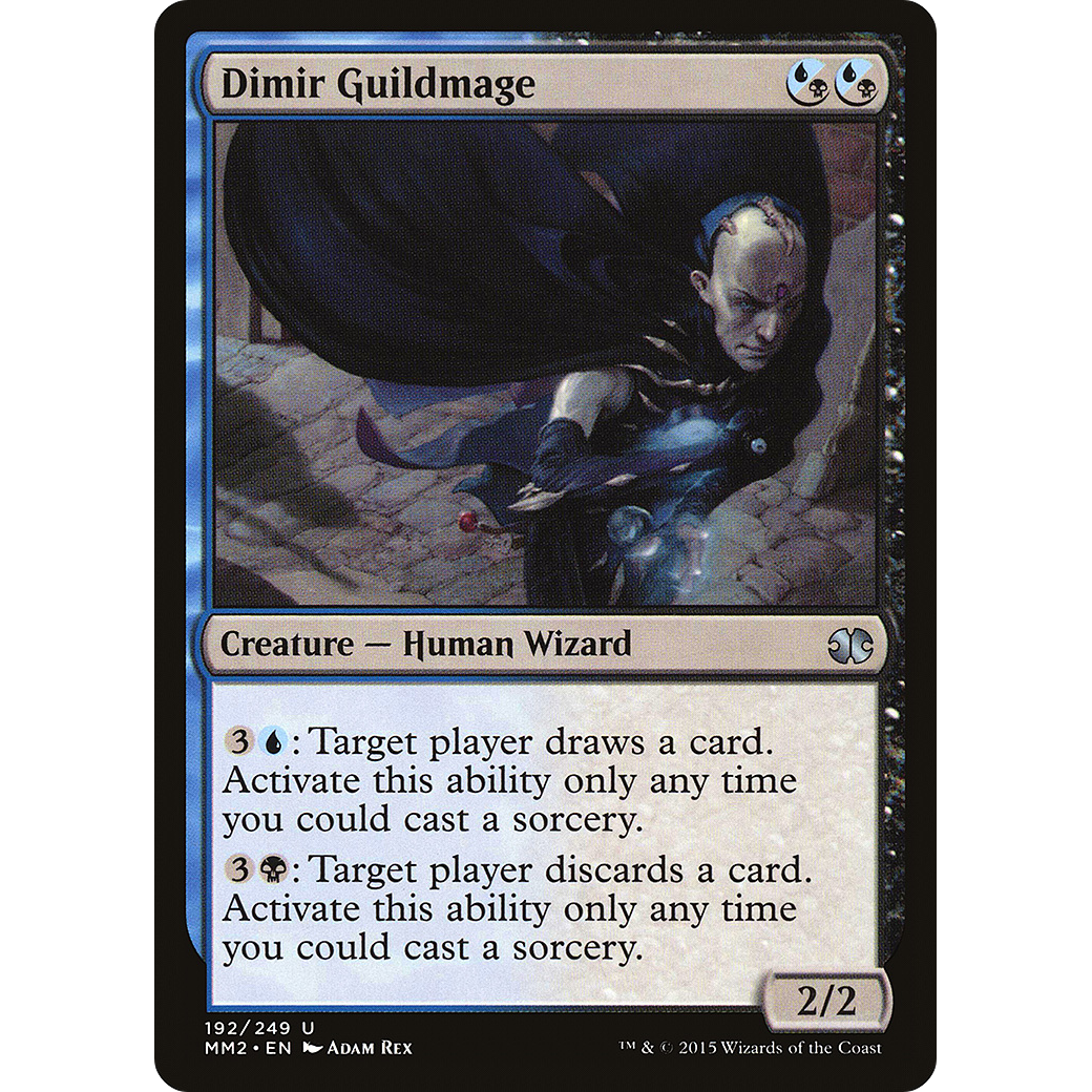 Dimir Guildmage (MM2-192) - Modern Masters 2015 Foil