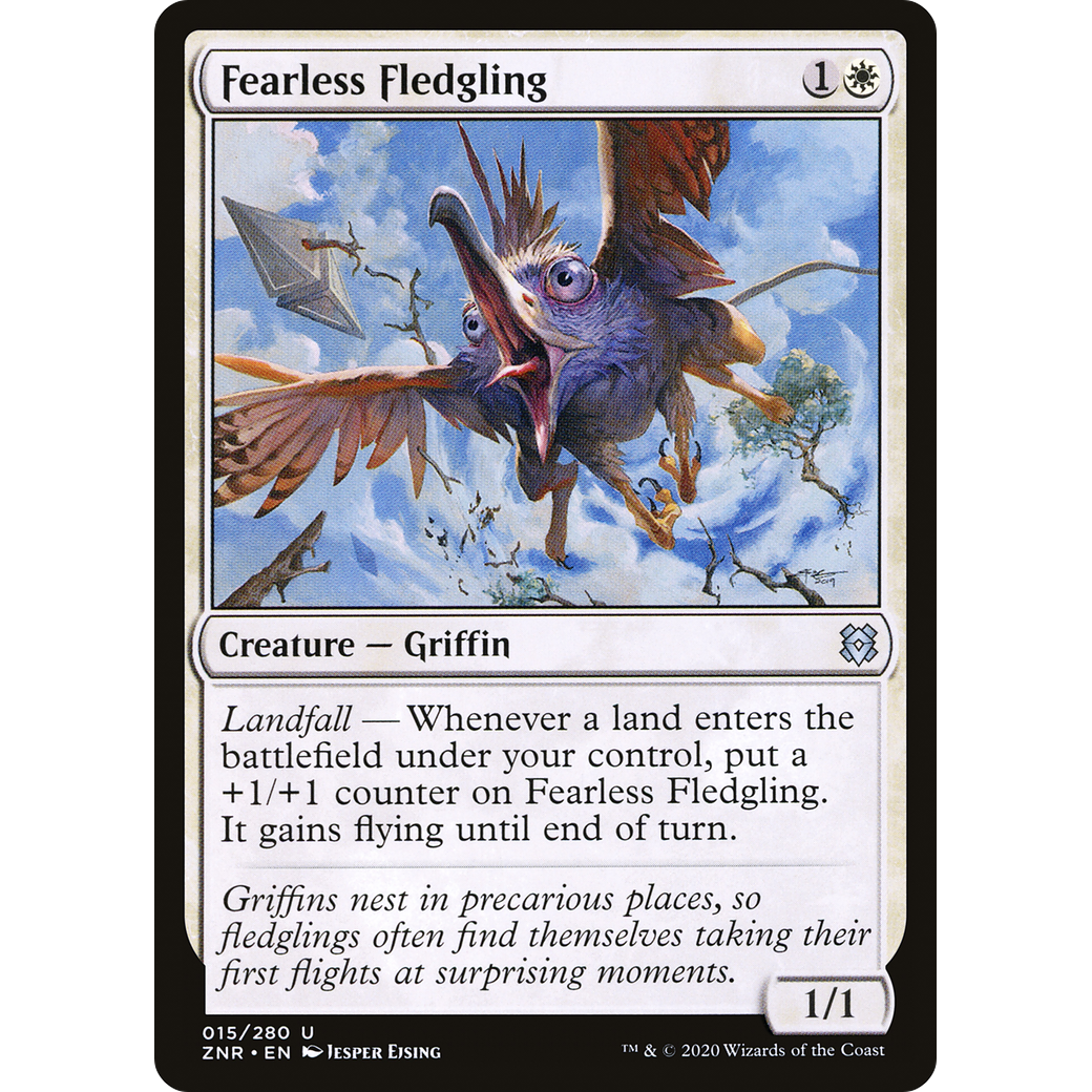 Fearless Fledgling (ZNR-015) - Zendikar Rising