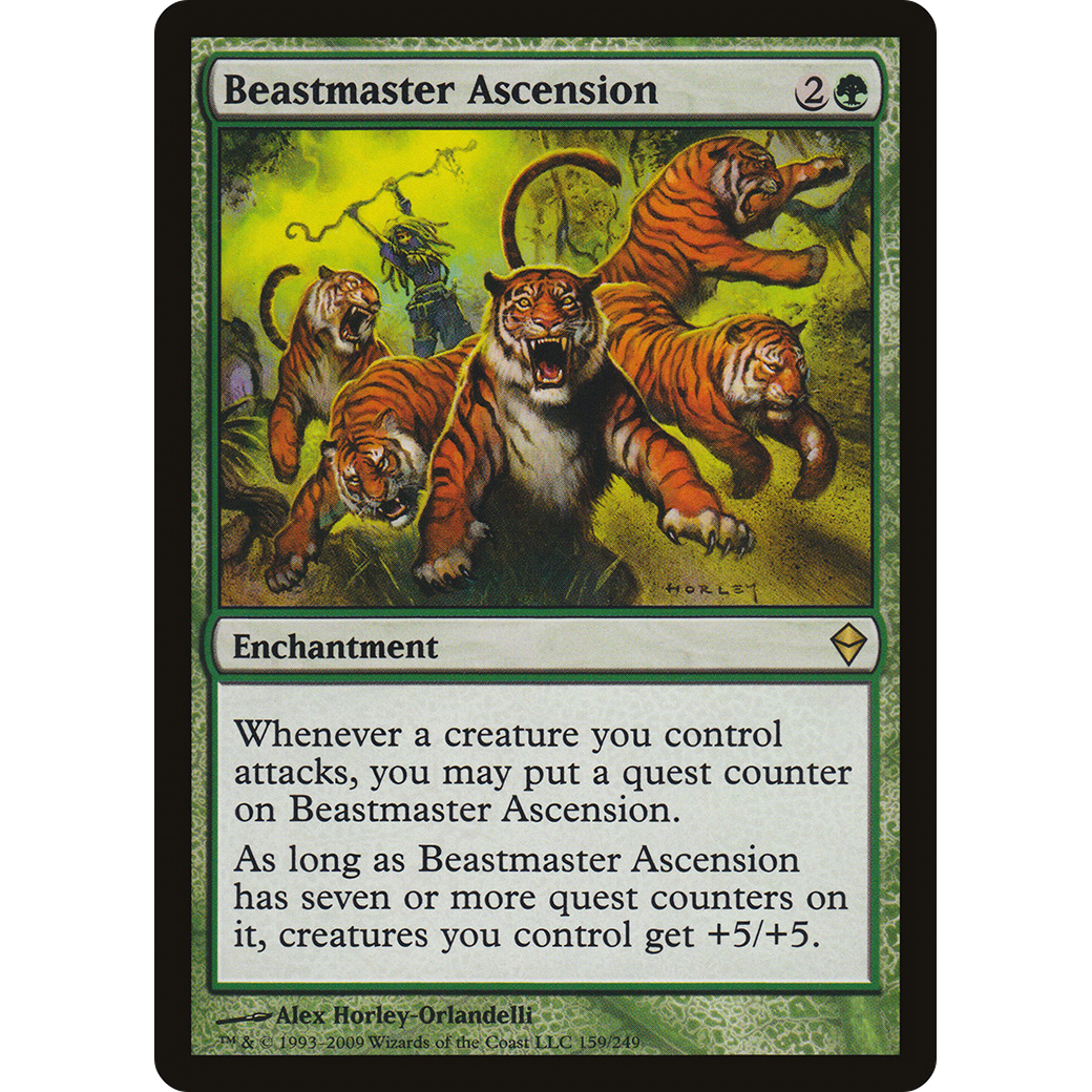 Beastmaster Ascension (ZEN-159) - Zendikar