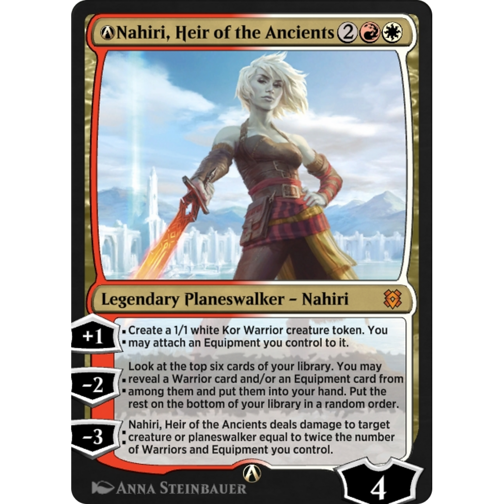 A-Nahiri, Heir of the Ancients (ZNR-A-230) - Zendikar Rising