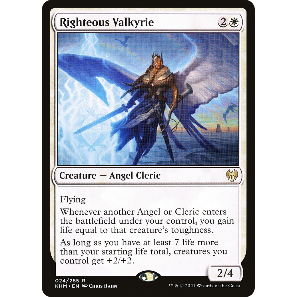 Righteous Valkyrie (KHM-024) - Kaldheim