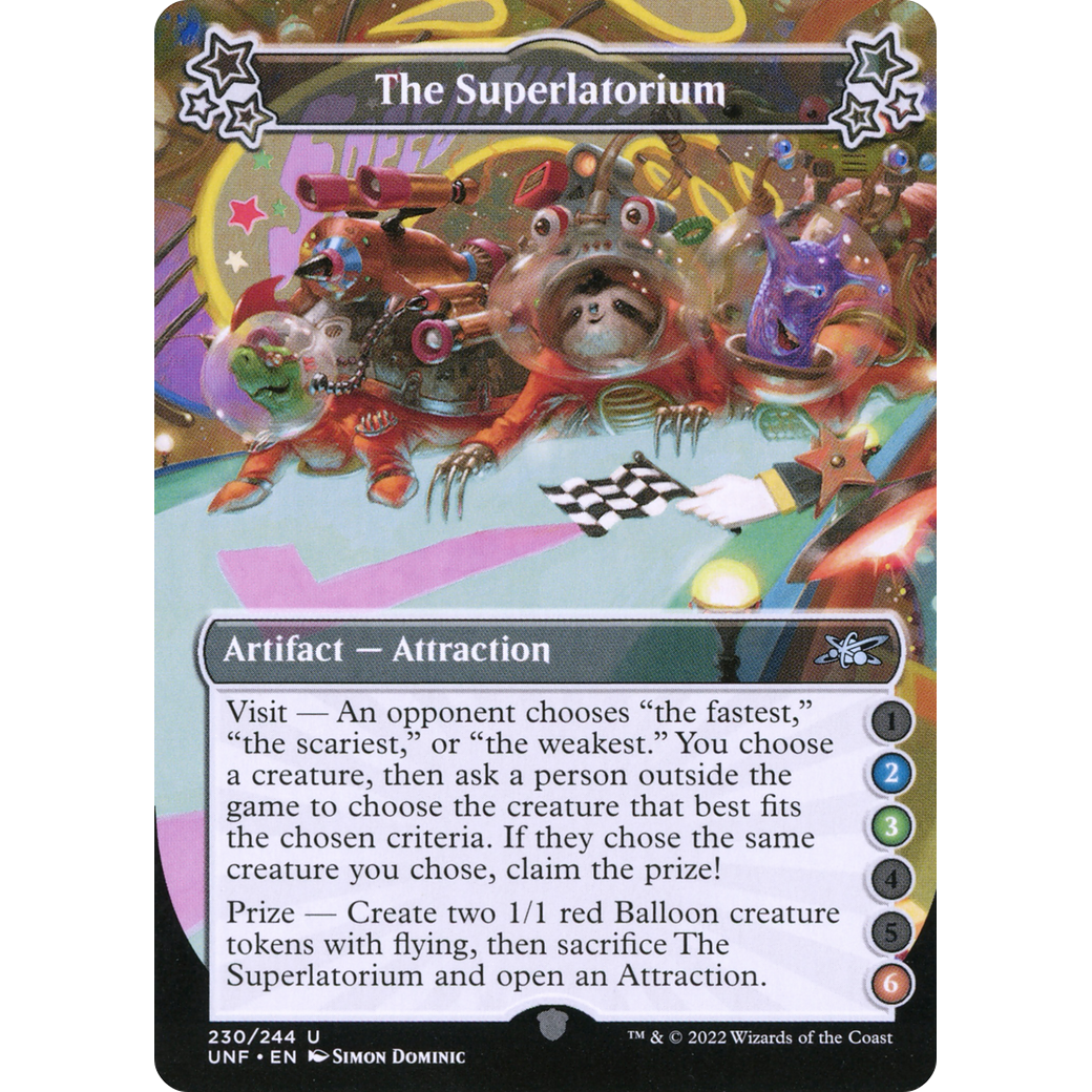 The Superlatorium (2-3-6) (UNF-230) - Unfinity Foil